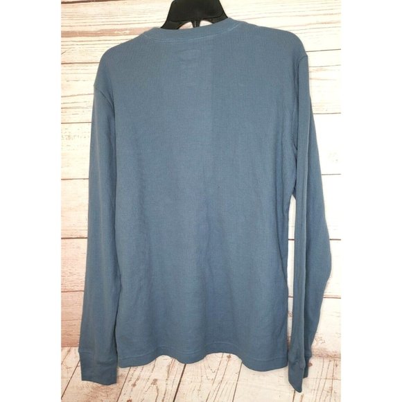 Justice League Men's Super Hero's Blue Long Sleeve Pullover Shirt Size M 38-40 - Picture 2 of 8